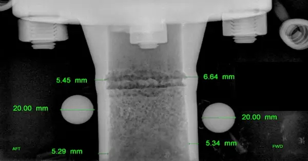 X-ray non-destructive testing of metal welding, efficient quality inspection