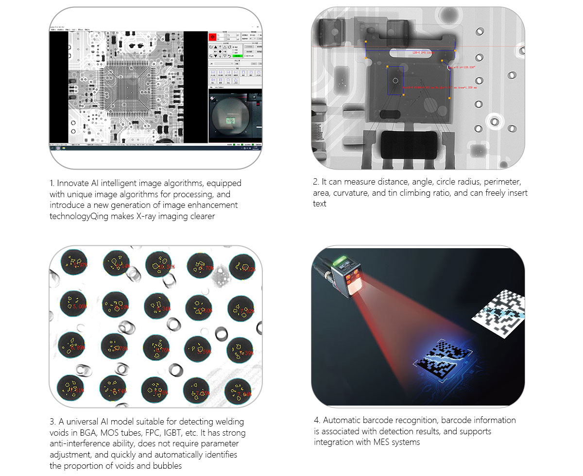 Inline x-ray inspection machine Inline x-ray inspection machine