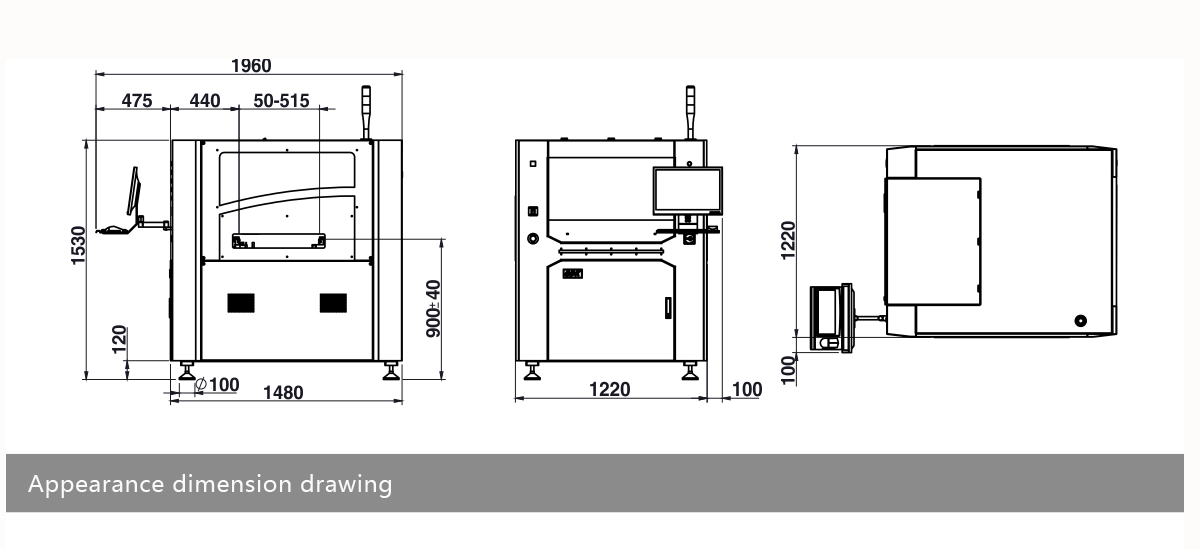SMT Stencil Printer SMT Stencil Printer